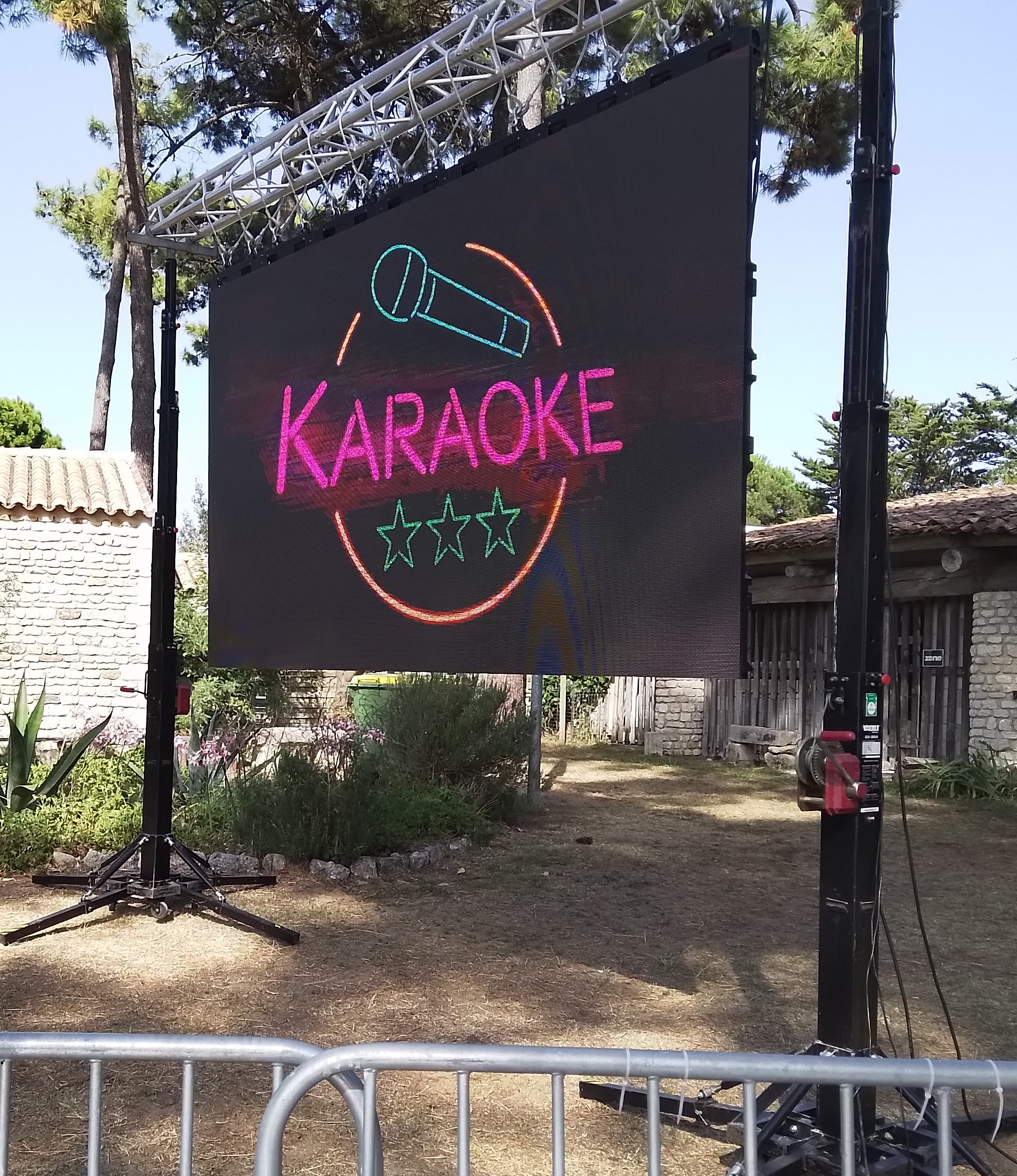 Écran géant led de 7m² intérieur/extérieur