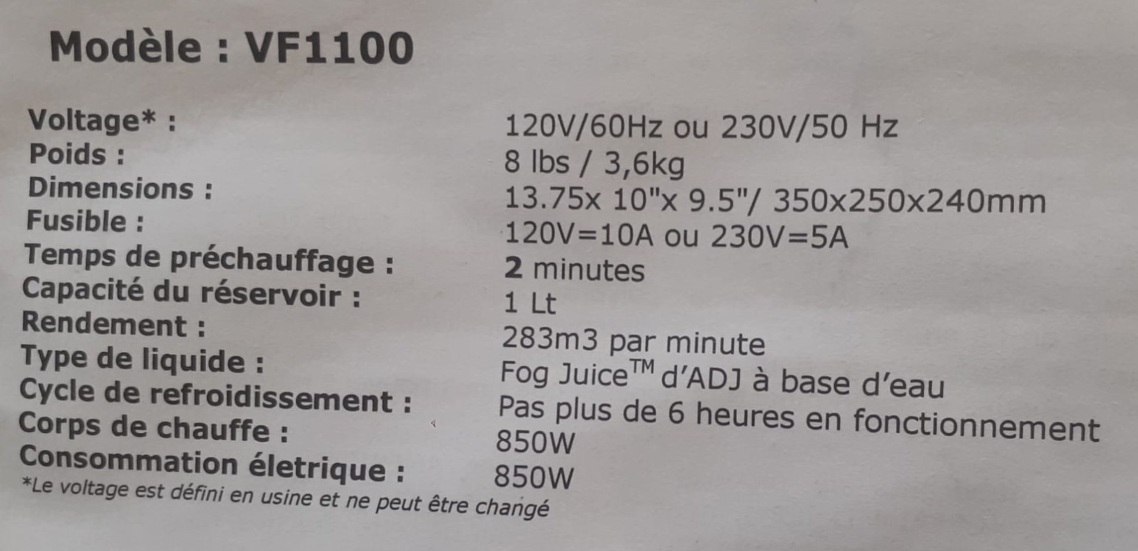 Machine à fumée - image 6